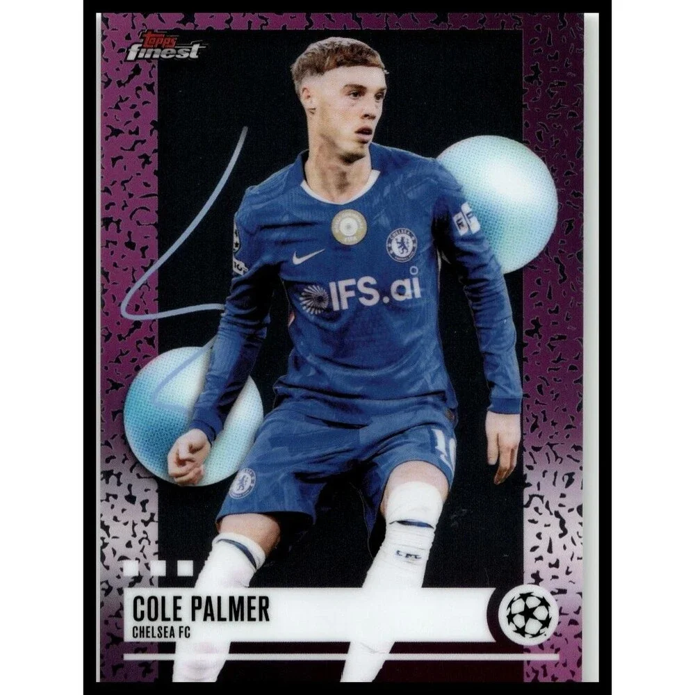 2025-26 Finest UEFA Cole Palmer #221 Chelsea FC Uncommon